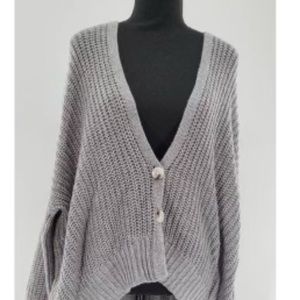 Button Up Sweater Cardigan